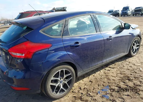 2017 Ford Focus Sel from USA, damaged, VIN 1FADP3M24HL340942